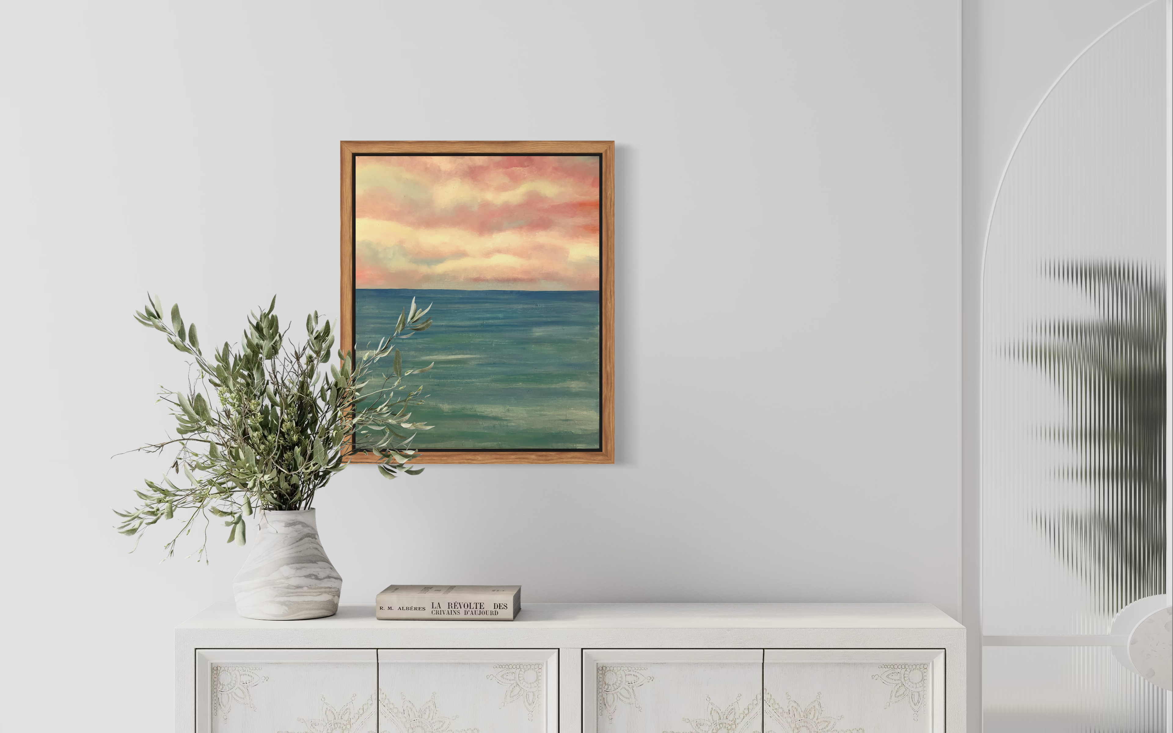 Pink sky